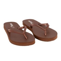 Klapki Softee Creta Brązowe. Brązowe klapki SOFTEE, bez wzorów, bez obcasa. Za 147.99 zł.