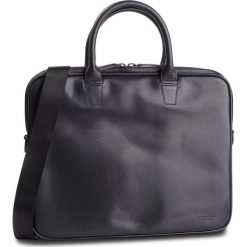 Torba VAGABOND - Puerto BD07-001-20 Black. Czarne torby na laptopa Vagabond, bez wzorów, ze skóry. W wyprzedaży za 539.00 zł.