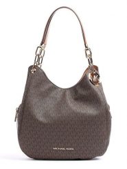 Michael Kors Torebka w kolorze ciemnobrązowym - 31 x 30 x 6 cm rozmiar: onesize. Brązowe torby na ramię Michael Kors, bez wzorów, z materiału, na ramię, bez dodatków. Za 1,468.10 zł.