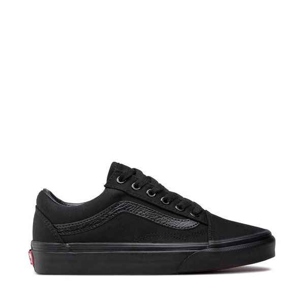 Tenisówki Vans. Czarne trampki Vans, bez wzorów, bez zapięcia. Za 209.99 zł.