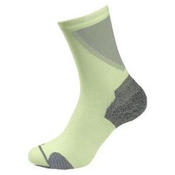 Skarpetki do biegania Odlo CERAMICOOL RUN. Zielone skarpety Odlo, bez wzorów. Za 82.60 zł.