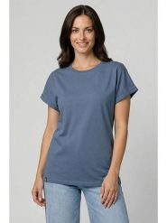 Alife and kickin Koszulka "Magdalena" w kolorze niebieskim rozmiar: M. Niebieskie bluzki Alife and Kickin, m, bez wzorów, bez kołnierzyka, bez ramiączek. Za 43.99 zł.