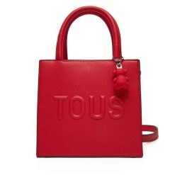 Torebka TOUS. Czerwone torebki klasyczne Tous, bez wzorów, bez dodatków. Za 469.99 zł.