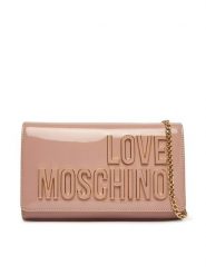 LOVE MOSCHINO Torebka JC4251PP0OKE160A Różowy. Czerwone torebki klasyczne Love Moschino, bez wzorów, ze skóry, bez dodatków. Za 719.99 zł.