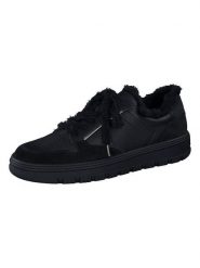 Paul Green Skórzane sneakersy w kolorze czarnym rozmiar: 38. Czarne trampki Paul Green, bez wzorów, bez zapięcia. Za 399.03 zł.
