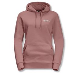 Bluza turystyczna damska Jack Wolfskin Essential. Czerwone bluzy Jack Wolfskin, xs, bez wzorów, z bawełny, bez kaptura. Za 239.00 zł.