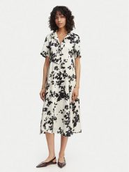 MAX&Co. Sukienka letnia Balta 2616221073200 Biały Regular Fit. Białe sukienki MAX&Co., na lato, bez wzorów, z syntetyku, bez kołnierzyka, bez ramiączek. Za 989.99 zł.