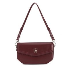 Torebka Beverly Hills Polo Club. Czerwone torebki klasyczne Beverly Hills Polo Club, bez wzorów, bez dodatków. Za 144.99 zł.