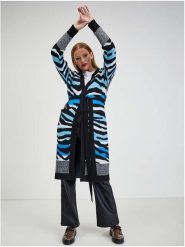 Orsay Kardigan w kolorze czarno-niebieskim rozmiar: L. Czarne kardigany Orsay, l, bez wzorów, z tkaniny. Za 111.95 zł.