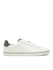 Groundies Buty "Galaxy" w kolorze biało-zielonym do chodzenia na boso rozmiar: 42. Białe trampki Groundies, bez wzorów, bez zapięcia. Za 304.99 zł.