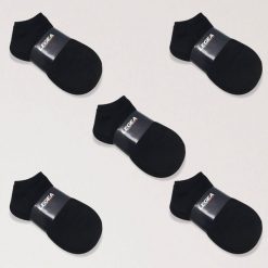 Skarpety techniczne treningowe Ghost - 25 par czarne. Białe skarpety LEGEA, bez wzorów, z elastanu. Za 86.00 zł.