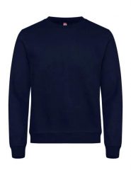 Clique Basic Roundneck unisex blu ciemny bluza bez pilingu – dark navy. Niebieskie bluzy CLIQUE, l, bez wzorów, z bawełny, bez kaptura. Za 157.03 zł.