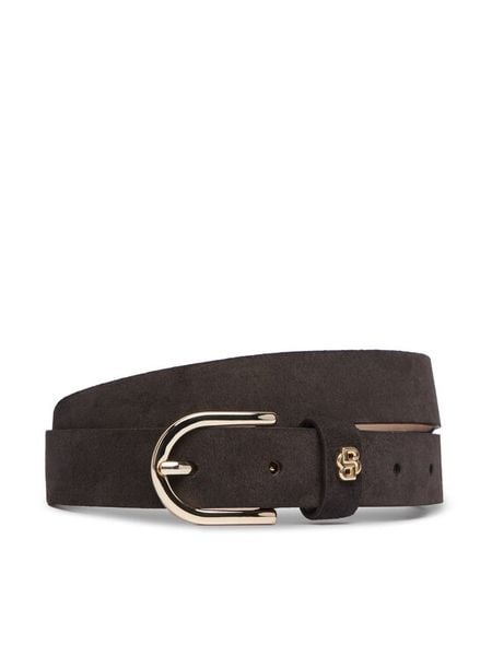 BOSS Pasek 50522643 Brązowy. Brązowe paski Boss, bez wzorów, ze skóry. Za 379.99 zł.