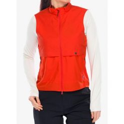 Kamizelka rowerowa damska Fjallraven Hoja Adventure Vest. Brązowe kurtki sportowe Fjällräven, bez wzorów, bez kaptura, rowerowe. Za 576.99 zł.