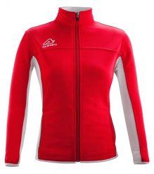 Damska bluza dresowa Acerbis Belatrix. Czerwone bluzy ACERBIS, l, bez wzorów, z dresówki, bez kaptura. Za 149.50 zł.