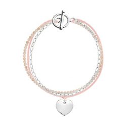 Bransoletka Rosalia posrebrzana. Czerwone bransoletki Lilou, posrebrzane. Za 235.40 zł.