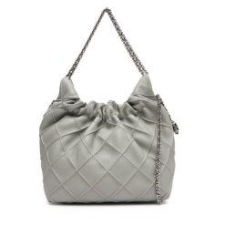 Torebka Tory Burch. Szare torebki klasyczne Tory Burch, bez wzorów, bez dodatków. Za 2,729.00 zł.
