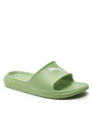 Puma Klapki Divecat V2 386713-14 Zielony. Zielone klapki Puma, z syntetyku, bez zapięcia. Za 69.99 zł.