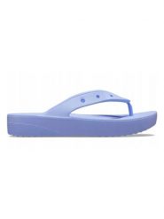 Crocs Japonki "Classic Platform" w kolorze fioletowym rozmiar: 37/38. Różowe klapki Crocs, bez wzorów, z tworzywa sztucznego, z otwartym noskiem, bez obcasa, na platformie. Za 70.41 zł.