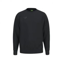 Bluza Erima Premia. Czarne bluzy Erima, m, bez wzorów, z bawełny, bez kaptura. Za 262.40 zł.