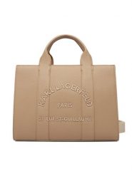 KARL LAGERFELD Torebka B1W30041 Brązowy. Brązowe torebki klasyczne KARL LAGERFELD, bez wzorów, ze skóry, bez dodatków. Za 849.99 zł.