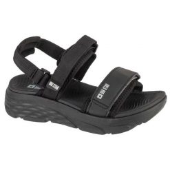 Sandały Big Star Sandals RR274A077 czarne. Czarne sandały bez wzorów, z gumy, retro, bez obcasa, bez zapięcia. Za 296.10 zł.