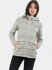 Bluza Polarowa Damska Fundango Ara. Białe bluzy FUNDANGO, xs, z aplikacjami, z materiału, z kapturem. Za 279.90 zł.