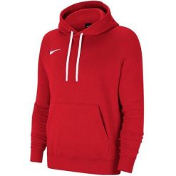 Bluza damska Nike Park 20 Hoodie. Czerwone bluzy Nike, bez wzorów, z bawełny, bez kaptura. Za 192.99 zł.