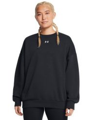 Under Armour Bluza "Rival" w kolorze czarnym rozmiar: XXL. Czarne bluzy sportowe Under Armour, xxl, bez wzorów, bez kaptura. Za 131.12 zł.
