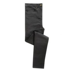 Chinosy Damskie O Wyglądzie Denimu. Brązowe spodnie sportowe PREMIER, na lato, bez wzorów, z denimu, trekkingowe. Za 152.99 zł.