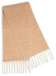 Marie Lund Szalik Kobiety brązowy|biały, ONE SIZE. Białe szaliki Marie Lund, bez wzorów. Za 139.95 zł.