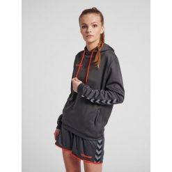 Bluza damska z kapturem Hummel hmlAUTHENTIC Poly. Szare bluzy Hummel, s, bez wzorów, z kapturem. Za 212.90 zł.