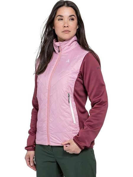 Schöffel Kurtka hybrydowa "Style Cascata" w kolorze jasnoróżowo-czerwonym rozmiar: 42. Czerwone kurtki sportowe Schöffel, s, bez wzorów, z materiału, bez kaptura, outdoorowe, primaloft. Za 546.48 zł.