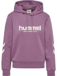 Bluza damska z kapturem Hummel Legacy 2.0. Fioletowe bluzy Hummel, na jesień, xs, bez wzorów, z bawełny, z kapturem. Za 286.00 zł.