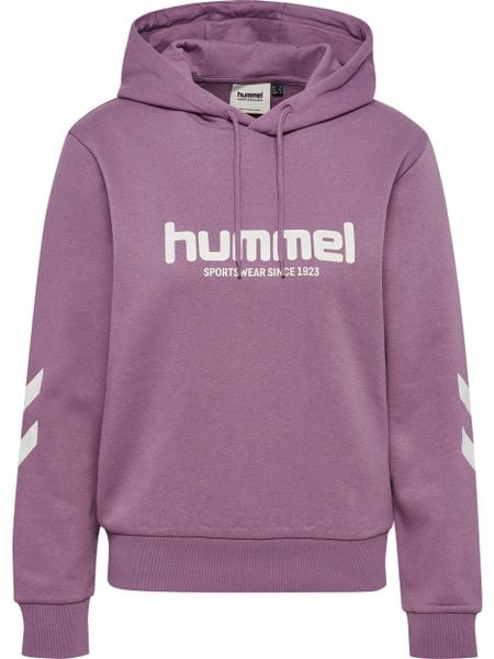 Bluza damska z kapturem Hummel Legacy 2.0. Fioletowe bluzy Hummel, xs, bez wzorów, z bawełny, z kapturem. Za 215.00 zł.