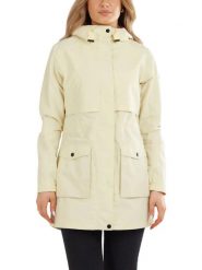 Płaszcz przeciwdeszczowy damski Fundango Zhuri Waterproof. Żółte płaszcze FUNDANGO, xs, bez wzorów, z materiału, bez kaptura. Za 499.00 zł.