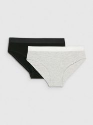 4F Bielizna figi (2-pack) damskie - multikolor XL. Figi 4f, xl, bez wzorów. W wyprzedaży za 29.99 zł.