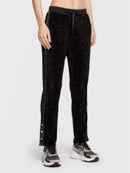 Liu Jo Spodnie materiałowe TF2128 J6259 Czarny Regular Fit. Czarne spodnie materiałowe Liu Jo, s, bez wzorów, z materiału. Za 239.99 zł.