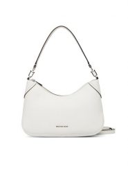 Michael Kors Torebka 32S6SJ6W8L Biały. Białe torebki klasyczne Michael Kors, bez wzorów, ze skóry, bez dodatków. Za 949.99 zł.