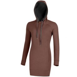 Damska bluza merino WELIA. Zielone bluzy LASTING, xl, bez wzorów, z dzianiny, z kapturem. Za 1,167.60 zł.