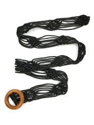 Orsay Pasek w kolorze czarnym rozmiar: S. Czarne paski Orsay, bez wzorów, z materiału. Za 30.63 zł.