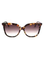 Longchamp Damskie okulary przeciwsłoneczne w kolorze jasnobrązowym rozmiar: 53. Brązowe okulary przeciwsłoneczne Longchamp, bez wzorów, z tworzywa sztucznego. Za 234.95 zł.