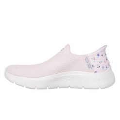 Buty sportowe Sneakersy damskie, Slip-Ins: GO WALK Flex. Czerwone obuwie sportowe Skechers, bez zapięcia. Za 349.99 zł.