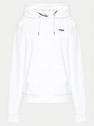 Fila Bluza FAW0703 Biały Regular Fit. Białe bluzy Fila, s, bez wzorów, z bawełny, bez kaptura. Za 159.99 zł.
