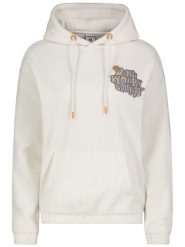 Sublevel Bluza polarowa w kolorze kremowym rozmiar: M. Brązowe bluzy Sublevel, m, bez wzorów, z polaru, z kapturem. Za 101.95 zł.
