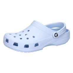 Klapki Crocs CLASSIC 10001-4WK. Brązowe klapki Crocs, bez wzorów, z materiału, z okrągłym noskiem, bez obcasa. Za 278.91 zł.