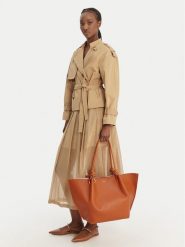 Coccinelle Torebka E1 U07 11 01 01 Brązowy. Brązowe torebki klasyczne Coccinelle, bez wzorów, ze skóry, bez dodatków. Za 1,599.00 zł.