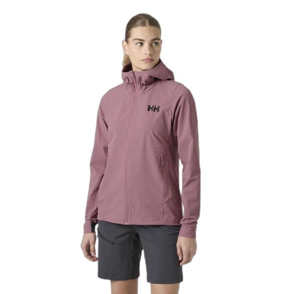 Damska kurtka wodoodporna Helly Hansen Blaze Softshell. Fioletowe kurtki narciarskie Helly Hansen, s, bez wzorów, z elastanu, z kapturem, narciarskie. Za 669.00 zł.