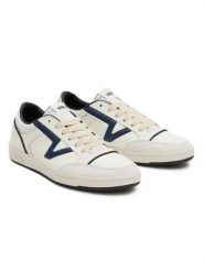 Vans Skórzane sneakersy "Lowland" w kolorze kremowym rozmiar: 40. Brązowe trampki Vans, bez wzorów, bez zapięcia. Za 231.61 zł.