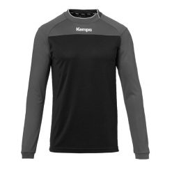 Bluza Kempa Prime. Czarne bluzy Kempa, bez wzorów, bez kaptura. Za 161.50 zł.